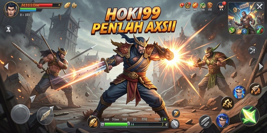Gameplay mendebarkan dengan aksi karakter yang dinamis.