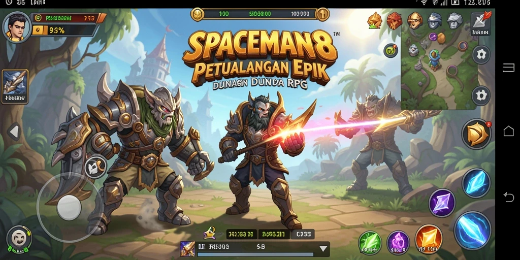 Gameplay SPACEMAN88 yang menegangkan dalam petualangan RPG.